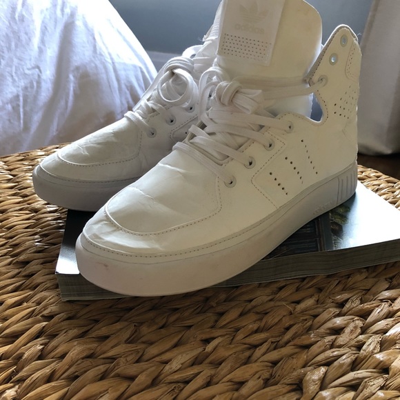 ADIDAS Devon Paper Hi-tops - Picture 2 of 6